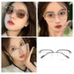 Fashion Anti-blue Light Gradient Square Myopic Glasses