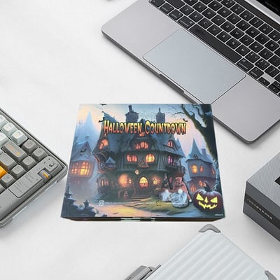 🎃Early Halloween Sale👻2024 Halloween Gnome Puzzle Countdown Calendar