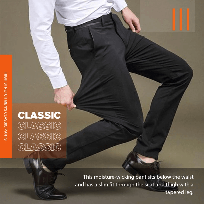 🎁Clearance Sale 49% OFF⏳High Stretch Men's Classic Pants