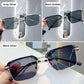 Fashion Anti-blue Light Gradient Square Myopic Glasses