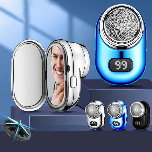 🎁✨Hot sale🔥Fast Charging Digital Display Mini Shaver