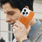 Magnetic Leather Case with Card Pocket for for iPhone 15/14/13/12Pro Max