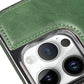 Premium leather iPhone protective case