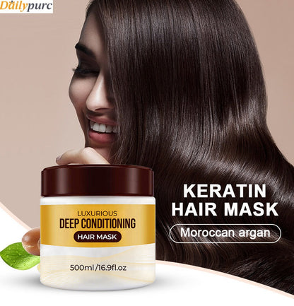 🔥Buy 3 get 2 free🔥Luxurious hair mask with deep conditioning