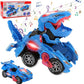 🎁Best Chrstmas Gift🎁Led Dinosaur Transformation Car Toy