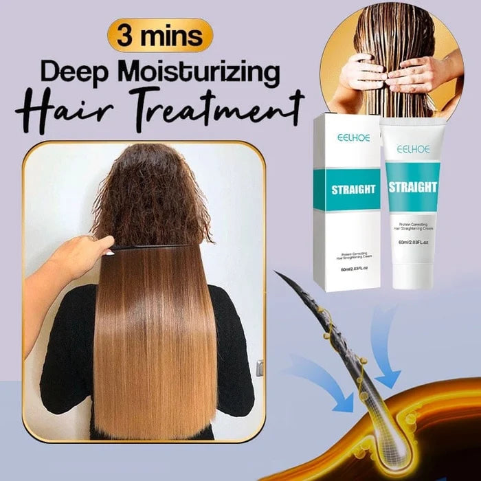 🔥50% OFF🔥Keratin Treatment Hair Straightening Cream