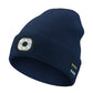 Peel-Off LED Headlamp Bluetooth Headset Knit Cap