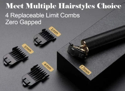 🎁Hot Sale 40% OFF⏳Cordless Zero Gapped Trimmer Hair clipper