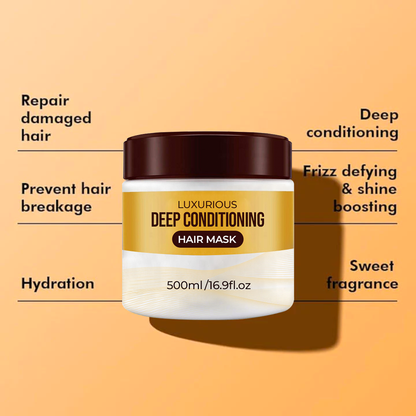 🔥Buy 3 get 2 free🔥Luxurious hair mask with deep conditioning