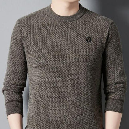 🎁Christmas Specials - Men's Warm Cozy Lined Crewneck Top