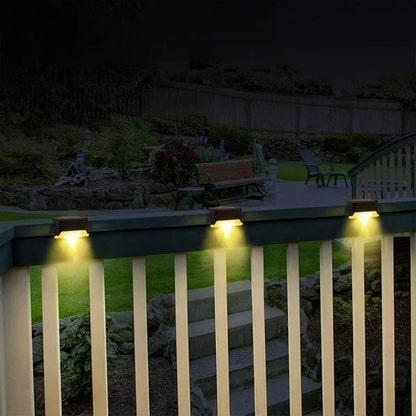 🎁Hot Sale 49% OFF⏳LED Solar Lamp Path Staircase Outdoor Waterproof Wall Light