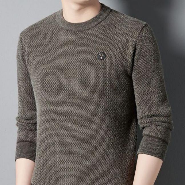 🎁Christmas Specials - Men's Warm Cozy Lined Crewneck Top