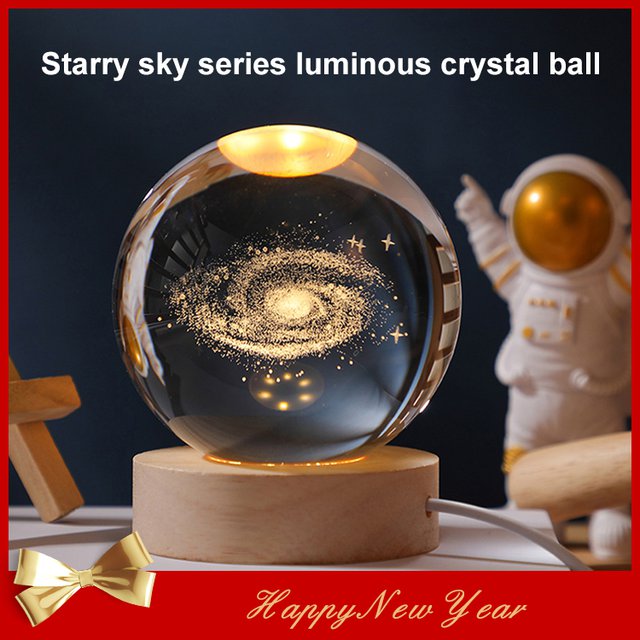 🔥Hot Sale🔥3D Planet Crystal Ball