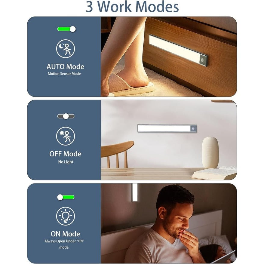 🔥Buy 3 get 2 free💝Smart Induction Self-Adhesive Magnetic Light Strip