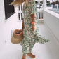 Women's Casual Floral Swing Dress Summer Dress