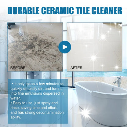 Tile Floor Decontamination Polishing and Brightening Cleaner