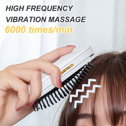 Electric ionic Steam Anti - Static Massage Comb