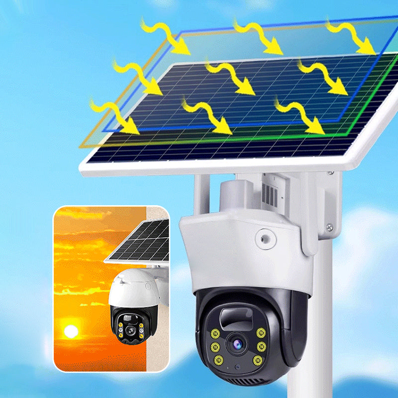 Smart Wireless Solar Surveillance Camera