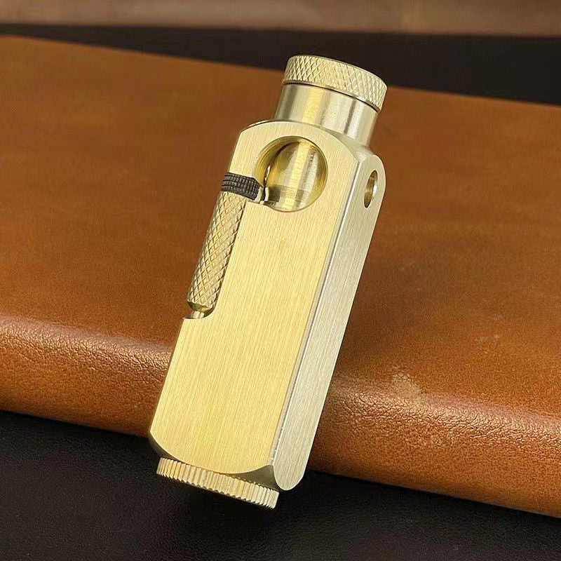 🔥 50% OFF! Vintage brass kerosene lighter