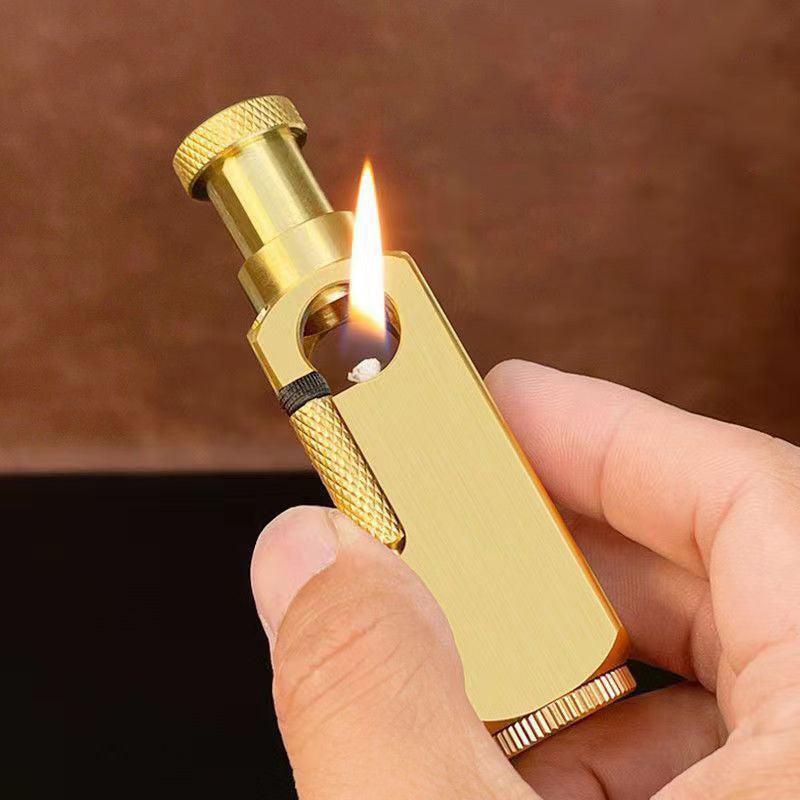 🔥 50% OFF! Vintage brass kerosene lighter