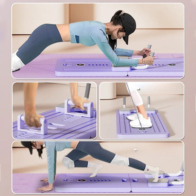 Multi-Functional 4-in-1 Fitness Board - Versatile Exercise Equipment for Total Body Workout