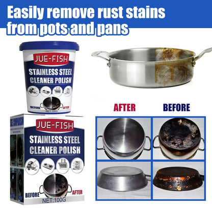 🔥Last Day - 49% OFF🔥Magical Nano-Technology Stainless Steel Cleaning Paste(100g)