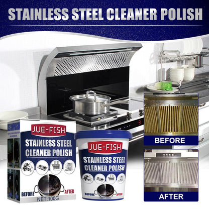 🔥Last Day - 49% OFF🔥Magical Nano-Technology Stainless Steel Cleaning Paste(100g)