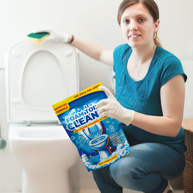 Foaming Powder Toilet Bowl Cleaner（BUY 1 GET 1 FREE）