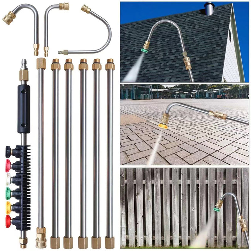 🔥4000 PSI High-Pressure Cleaning Wand Set（10-piece suit）