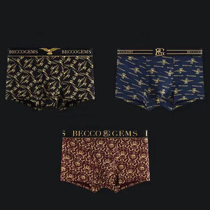 🔥Exquisite Gift Set of 3🔥ROYAL Luxury Breathable Magnetic Therapy Antibacterial Boxer Briefs