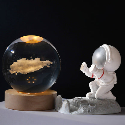 🔥Hot Sale🔥3D Planet Crystal Ball