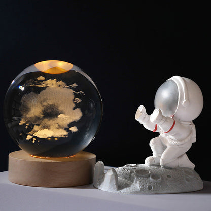 🔥Hot Sale🔥3D Planet Crystal Ball