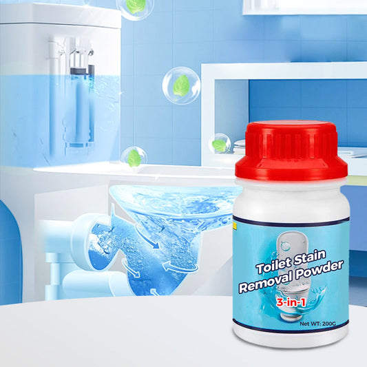 3-in-1 Toilet Stain Removal Powder