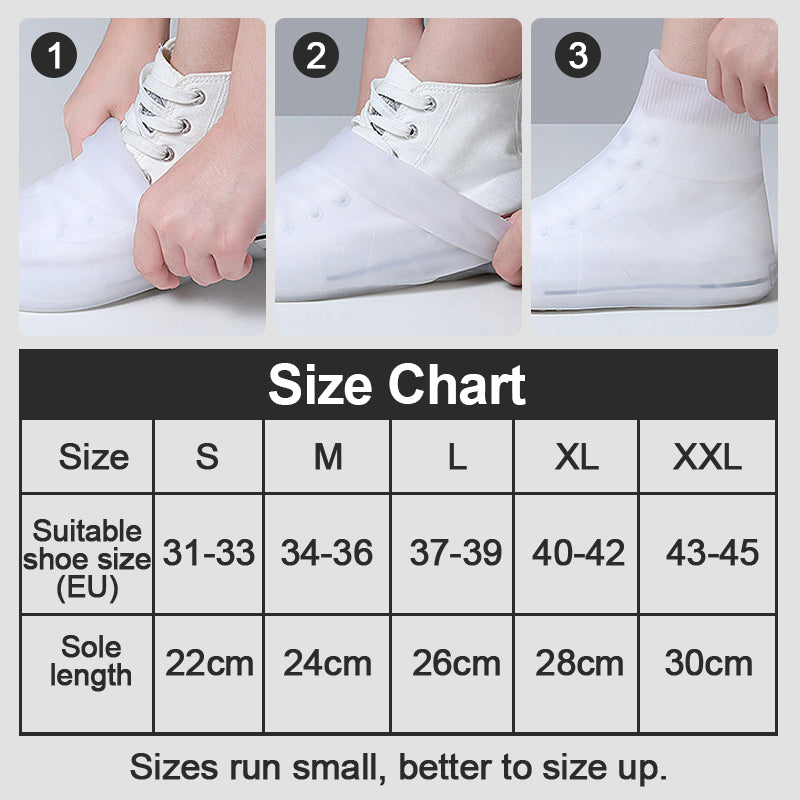 Non-Slip Wear-Resistant Waterproof Shoe Covers