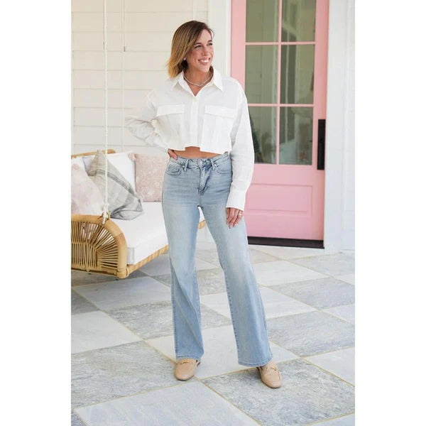 🏆️Last Day 49% OFF -👖Women's Vintage High Waist Straight Leg Jeans