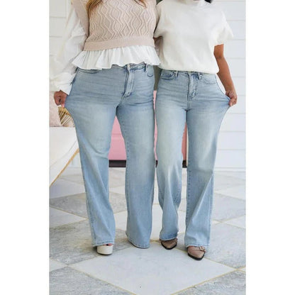 🏆️Last Day 49% OFF -👖Women's Vintage High Waist Straight Leg Jeans