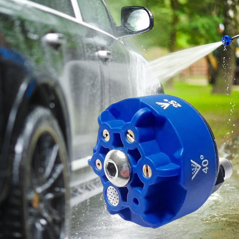 🔥Hot Sale🔥Stainless Steel Multi-Function Power Washer Spray Nozzle