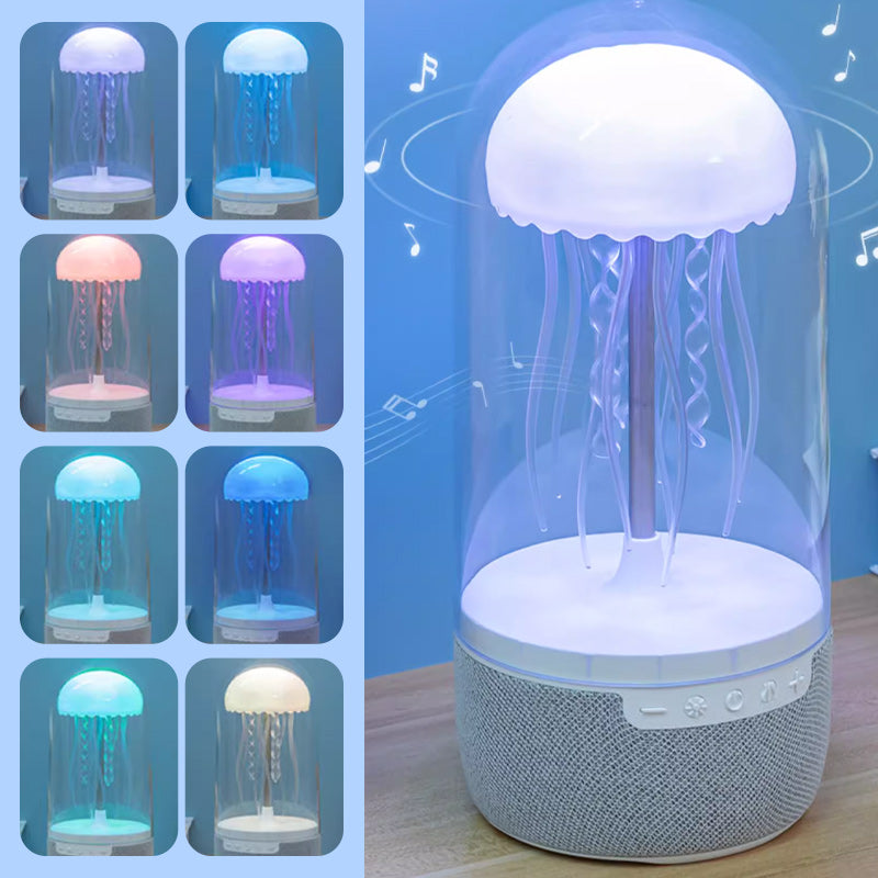 Jellyfish Mood Lamp with Bluetooth Speaker