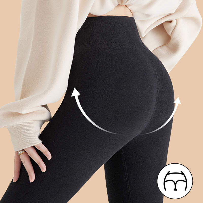 🔥👖Women's Thick Wool Lined Leggings | Winter Plus Size ❄️