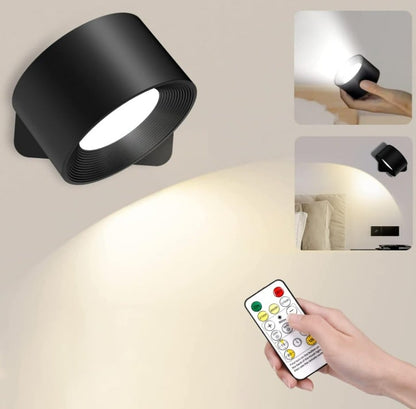 360° Wall Light - Wireless Charging Wall Light