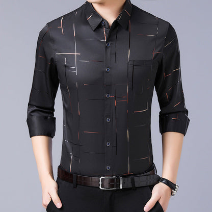 Men's Thin Iron-free Shirt