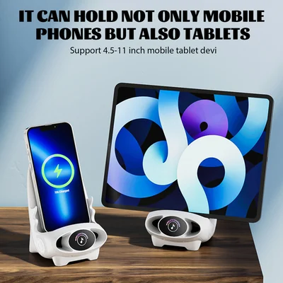 🔥Last Day Sale 50%🔥Mini Chair Wireless Fast Charger Multifunctional Phone Holder