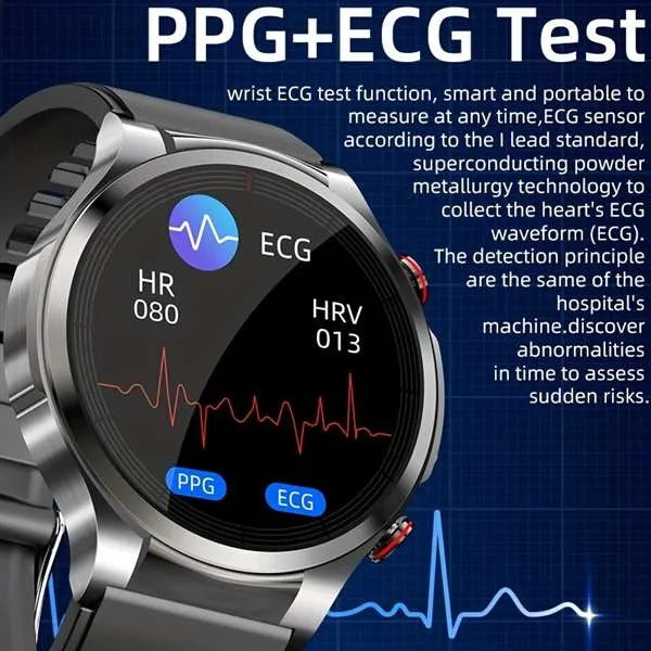 Blood Pressure Heart Rate Body Temperature Sports Smart Watch