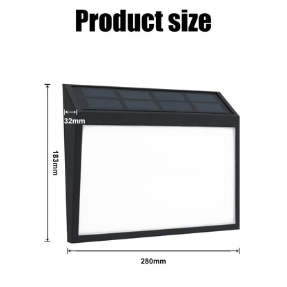 Solar-Powered Address Sign Waterproof LED Light