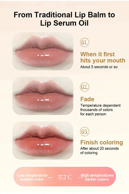 【Deep Nourishment】Light Wrinkle Color-changing Lip Serum